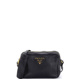 Prada Double Zip Camera Bag Vitello #237194P15B